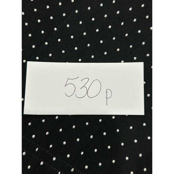 Ronni Nicole Sport Womens Black and White Polka Dot Cropped Pants SZ Small - Picture 7 of 7